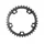 CHAINRING FOR ROAD BIKE- 5 Arms- 36T.Ø 110  -INNER- ALUMINIUM SILVER- 7075 TA ZEPHYR    (SHIMANO TYPE) 9/10Speed.