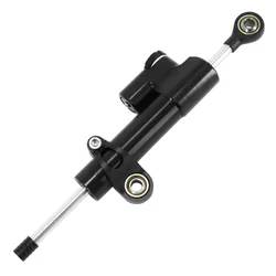 AMORTISSEUR DE DIRECTION MOTO POUR YAMAHA 700 MT-07 ALU ANODISE NOIR -AVOC