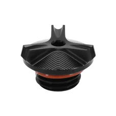 OIL CAP FOR YAMAHA 700 MT-07 ANODIZED BLACK - AVOC -