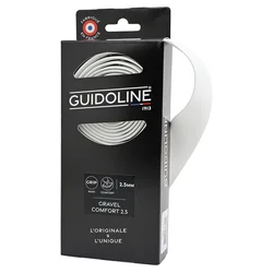 RUBAN DE GUIDON / CINTRE VELOX GRAVEL COMFORT 2,5mm BLANC - GUIDOLINE