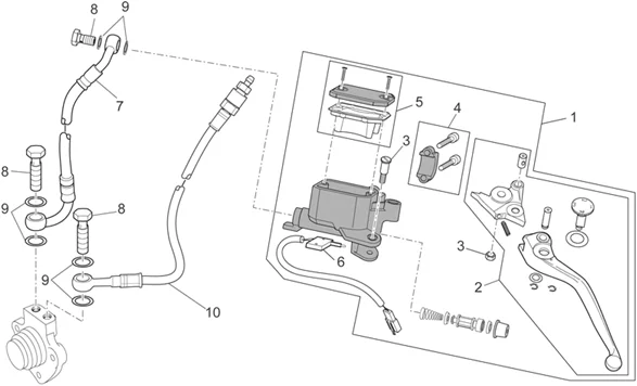 Commande embrayage cpl
