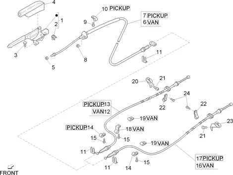Frein de stationnement