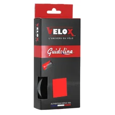 HANDLEBAR TAPE - VELOX MAXI CORK 2 tones BLACK/RED