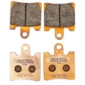 BRAKE PADS NEWFREN FOR SUZUKI 250 BURGMAN 1996>2006 Front  SYM 125 JOYMAX 2016> Front  YAMAHA 1300 FJR 2006>2016 Front  KAWASAKI 250 EPSILON 2002> Front   (FD0264SE)  (SCOOTER ELITE SINTERED)
