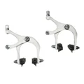 BRAKE CALIPER- FOR ROAD BIKE/FIXIE  WHITE FOR 700 WHEEL (PAIR) Height 45-59 mm