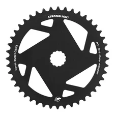 CHAINRING FOR EBIKE- DIRECT MOUNT 44 Teeth. Single- BLACK AMUMINIUM 7075 STRONGLIGHT (FOR BOSCH SYSTEM 3rd GENERATION)