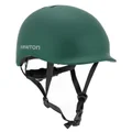 CASQUE VELO ADULTE NEWTON CITY URBAN VERT KAKI MAT IN-MOLD AVEC VISIERE ET LOCK TAILLE 55-58 (VENDU EN BOITE) ECLAIRAGE INTEGRE SUR MOLETTE REGLAGE
