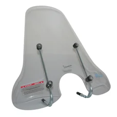 PARE BRISE HAUT ORIGINE PIAGGIO 50-125 VESPA LX 2005> TRANSPARENT  -622192-