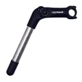 QUILL STEM FOR URBAN BIKE-  ERGOTEC OCTOPUS - ADJUSTABLE FOR BAR Ø 25.4mm L 110mm BLACK (stem tube 230mm)