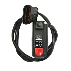 RIGHT LIGHT SWITCH "PIAGGIO GENUINE PART" APRILIA 1000 RSV, TUONO, 900 SHIVER, DORSODURO/MOTO-GUZZI GRISO, BELLAGIO, BREVA, SPORT  -B045021-