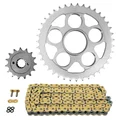 KIT CHAINE ADAPTABLE DUCATI 796 MONSTER 2010>2014, MONSTER ABS 2010>2014  525  15x39  (DIAM COURONNE 60/110/38)  (DEMULTIPLICATION ORIGINE)  -AFAM-
