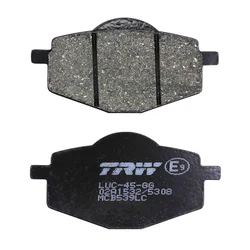 BRAKE PADS - TRW FOR  MBK 50 X-POWER 1999>2003 Rear   / YAMAHA 50 TZR 1999>2003 Rear  , 125 TDR 1993> Front /AR  (MCB539 LC)