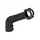 POTENCE VTT /URBAIN/TREKKING ERGOTEC REGLABLE OCTOPUS XL REHAUSSE ALU NOIR 31,8  L 115mm  POUR FOURCHE 1"1/8 (HOMOLOGUE NIVEAU 5)