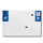 PLASTIC STRIP FOR PVC LICENSE PLATE WITH BUSINESS NAME (MOTORBIKE FORMAT 210X145)-DEPT 39/EUROPE (SOLD PER UNIT)