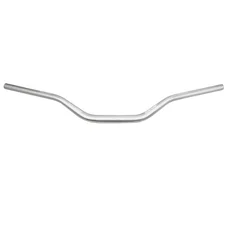 HANDLEBAR FOR MOTORBIKE- STAR BAR CROSS BOOSTER MX ALUMINIUM 2014 T6 -Ø 28,6mm L820mm H70mm SILVER (VARYING Ø  22,2/28,6/22,2)