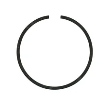 OIL SCRAPER PISTON RING- "PIAGGIO GENUINE PART" 500 FUOCO, BEVERLY, MP3, X10  -833451-