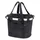 PANIER AVANT TOILE KLICKFIX BIKEBASKETS NOIR FIXATION SUR CINTRE 15L (35x28x26cm) (LIVRE SANS FIXATION)