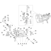 Levier de la boîte de vitesses