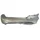 LEFT SPOILER- "PIAGGIO GENUINE PART" 125-250-300-400-500 MP3 GREY 769/B  -65614100H8-