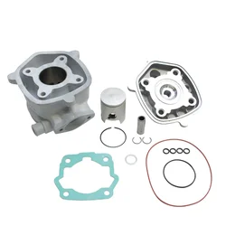 COMPLETE CYLINDER KIT FOR 50cc MOTORBIKE MALOSSI MHR SPORT FOR DERBI 50 SENDA 1996>2005, GPR/GILERA 50 SMT 2000>2005, RCR (EURO 2 ENGINE) (ALUMINIUM NIKASIL)