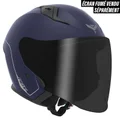 CASQUE JET ADX AJ300 BLEU MAT M (DOUBLE ECRAN) (ECE 22.06)