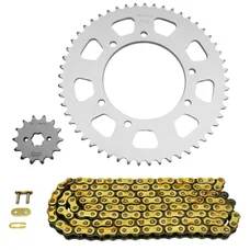 KIT CHAINE ADAPTABLE GILERA 50 SMT 2003>2004, SMT SM 2003>2005  420  14x53  (DIAM COURONNE 105/125/8.5)  (DEMULTIPLICATION ORIGINE)  -AFAM-