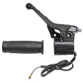POIGNEE DE FREIN CYCLO ADAPTABLE PEUGEOT 103 TYPE CLB AVEC BOUTON GAUCHE NOIR -SELECTION P2R-