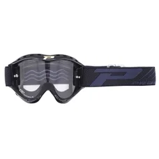 MASQUE/LUNETTES CROSS PROGRIP ENFANT 3101 TR ATZAKI NOIR ECRAN TRANSPARENT ANTI-BUEE/ANTI-UV