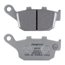 PLAQUETTE DE FREIN NISSIN POUR TRIUMPH 600 DAYTONA 2003>2005 AR, 675 DAYTONA 2011> AR, 675 STREET-TRIPLE 2008>2015 AR (2P-204NS)
 (SEMI METAL)