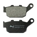 BRAKE PADS NEWFREN FOR HONDA 125 PANTHEON 2003>2007 Rear 250 FORESIGHT 1999>2007 Rear 750 XRV AFRICA TWIN 1990>2003 Rear  (L 86.5mm - H 40.5mm - thk 10.6mm)  (FD0136BT)  (TOURING ORGANIC)