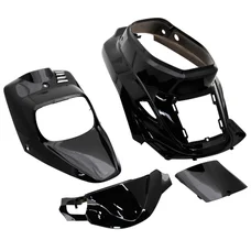 FAIRINGS/BODY PARTS FOR SCOOT  MBK 50 BOOSTER 1999>2003/YAMAHA 50 BWS 1999>2003 BLACK GLOSS  (4 PARTS KIT)
