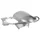 COUVRE GUIDON AVANT (POUR INTERRUPTEUR CARRE) ORIGINE PIAGGIO 50 TYPHOON 2018>/APRILIA 50 SR 2018>GRIS MAZE 700/C BRILLANT  -SP1B006986000HL-