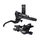 FREIN A DISQUE VTT HYDRAULIQUE SHIMANO XT M8100 ARRIERE NOIR DURITE 1700MM (SANS DISQUE) (MONTAGE ATELIER)