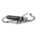 POT SCOOT TECNIGAS NEXT R VERNI POUR MBK 50 NITRO/YAMAHA 50 AEROX (SILENCIEUX ALU NOIR)
