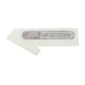 AUTOCOLLANT/STICKER/DECOR "4T INJECTION" SUR FACE AVANT ORIGINE PIAGGIO 50 ZIP 4T 2018> E4  -2H002189-