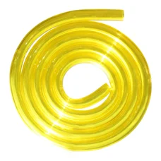 FUEL HOSE REPLAY PU 5x9 TRANSPARENT YELLOW  (1 M)