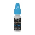 LUBRIFIANT VELO CHAINE ET DERAILLEUR ZEFAL EXTRA WET POUR TOUTES LES CONDITIONS (BURETTE 10ml) - IDEAL POUR EMMENER LORS DE LA SORTIE