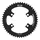 CHAINRING FOR ROAD BIKE Ø 110 - 4 ARMS - Ø110 FOR SHIMANO TIAGRA 4700 TA X110 WS 50 Teeth- External COMPATIBLE SORA 3000/CLARIS 2000 BLACK 9/10 Speed.