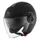 HELMET-OPEN FACE MT VIALE SV DUAL SCREEN- SOLID-MATT BLACK   S (ECE 22.06)