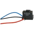 BULB HOLDER 12V H4 WITH WIRE  -FLOSSER-