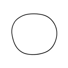 GASKET FOR CLUTCH COVER "PIAGGIO GENUINE PART" 125 VESPA PX  -017781-  COMMANDER PAR BACK-OFFICE