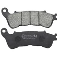 PLAQUETTE DE FREIN NEWFREN POUR HONDA 300 SH I 2006>2014 AV, 600 CB F HORNET 2007> AV, 600 CBR F 2011>2013 AV, 600 SW-T 2011>2018 AV, 1000 XLV VARADERO 2004>2011 AV (FD0385BT) (TOURING ORGANIQUE)