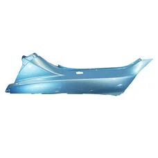 REAR COWL -RIGHT- "PIAGGIO GENUINE PART" 125-250-300-400-500 MP3 BLUE 424  -62444700AF-
