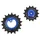 GALET DERAILLEUR AOPW TRIPEAK 14-18 DENTS CERAMIQUE 12x1V. SRAM T TYPE BLEU FONCE (JEU DE 2) (GARANTIE 4 ans)