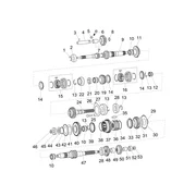 Composants de la boîte de vitesses
