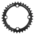 PLATEAU VTT 4BRA D.104 STRONGLIGHT TRIPLE 34DTS MILIEU NOIR ALU - EPAISSEUR 4mm 8/9V.