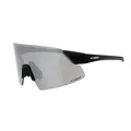 LUNETTES VELO ADULTE GIST TOCK MONTURE NOIR 3 VERRES INTERCHANGEABLES FUME/TRANSPARENT/ORANGE ECLAIRANT - PROTECTION 100% UV - UVA - UVB -  (VERRE CAT 3)