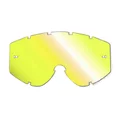 ECRAN MASQUE/LUNETTES CROSS PROGRIP POUR MODELE 3309 RAPID MULTILAYERED JAUNE -ANTI-BUEE/ANTI-RAYURES/ANTI-U.V.