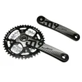 CHAINSET FOR MTB- SUNRACE 9/10 Speed MS9 -ALUMINIUM- BLACK 175mm 44-32-22 INTEGRATED WITH CUPS