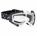 MASQUE/LUNETTES CROSS ADX ONE NOIR ECRAN TRANSPARENT ANTI-RAYURES (HOMOLOGUE EN1938)